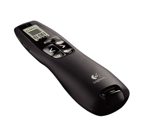 (LS) Logitech R800 Laser Presentation Remote LCD display time tracking 30m Rang
