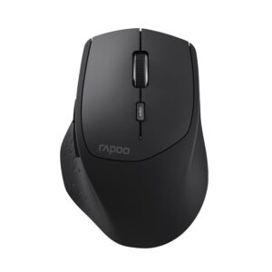 RAPOO MT550L Multi-Mode Wireless Ergonomic Optical Mouse -7 evels adjustable DPI