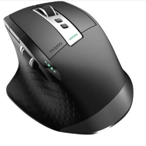 RAPOO MT750PLUS Multi-Mode Wireless Ergonomic Mouse - 800-4000 DPI Sensor Blueto