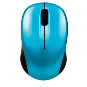 Verbatim GO Nano Caribbean Blue Mouse Wireless 2.4GHz Wireless Optical