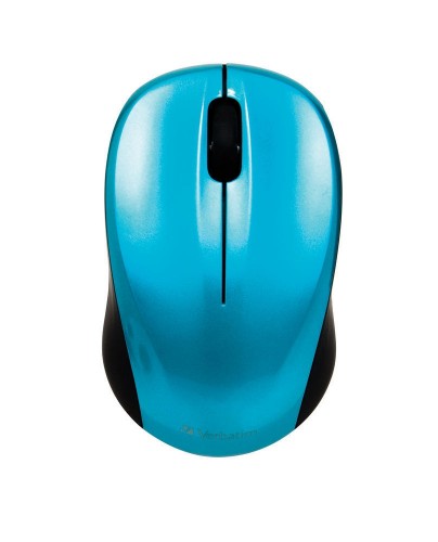 Verbatim GO Nano Caribbean Blue Mouse Wireless 2.4GHz Wireless Optical