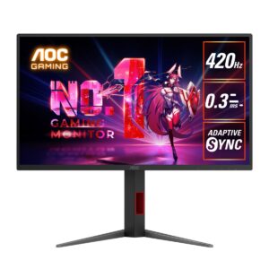 AOC 24.5' 420Hz Gaming Monitor: Fast IPS