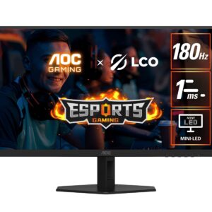 AOC 27' QD-MiniLED Monitor – QHD 180Hz