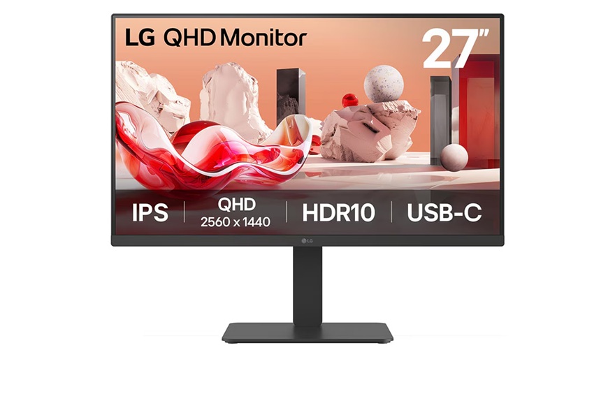 LG 27' QHD IPS 100Hz Monitor