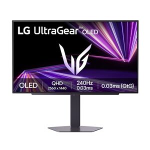 LG 27'UltraGear™ GX7 27-inch 240Hz OLED QHD Gaming Monitor |27GX704A | Display