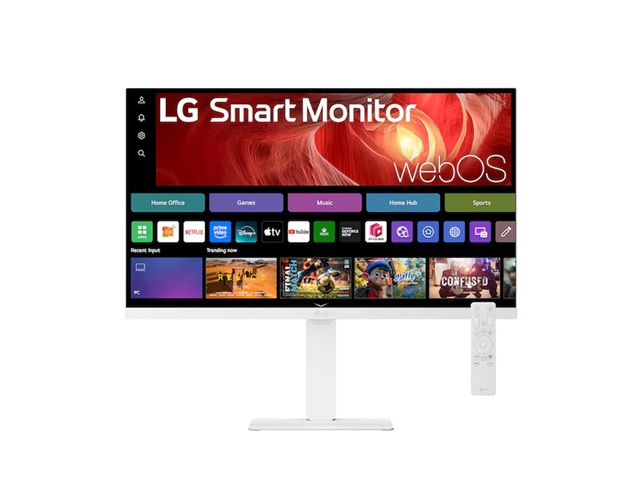 LG 27' 4K UHD IPS Smart 60Hz Monitor