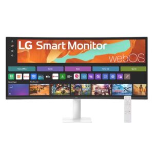LG 34' Smart Monitor WQHD Curved 100Hz Monitor