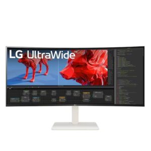 LG 38' UltraWide QHD+ Curved Monitor with 3840x1600 Nano IPS display