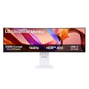 LG 49' UltraWide DQHD Curved Nano IPS Monitor with 5120x1440 resolution