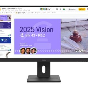 LENOVO ThinkVision E27Q-40 27' 100Hz QHD IPS Monitor 2K 2560x1440 16:9 4ms Tilt