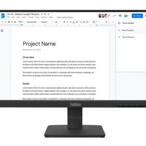 LENOVO ThinkVision S22-4E 21.5' FHD IPS Monitor 1920x1080 100Hz 16:9 4ms Anti-Gl