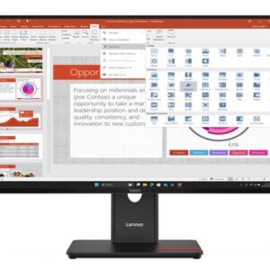 LENOVO ThinkVision T27i-40 27' FHD IPS Monitor 120Hz 1920x1080 16:9 Height Adjus