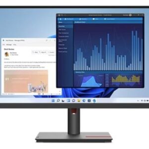 LENOVO ThinkVision T27P-30 27' UHD USB-C Dock Monitor 4K 3840x2160 16:9 Height A