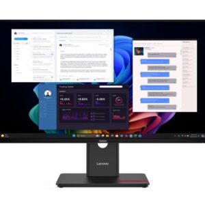 LENOVO ThinkVision T27UD-40 27' UHD USB-C Dock Monitor 4K 3840x2160 16:9 Height
