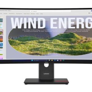 LENOVO ThinkVision T34WD-40 34' 120Hz WQHD Monitor 1500R Curve 4K 3440x1440 21:9