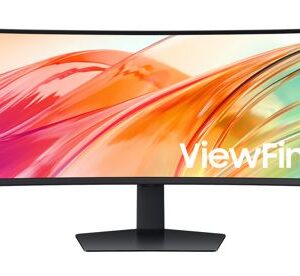Samsung 49' ViewFinity Monitor Dual QHD 5120x1440 5ms 32:9 1000R Tilt Swivel Hei