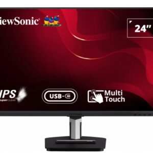 ViewSonic 24' TD2455 In-Cell 10 Point Touch Monitor with USB Type-C Input and Ad