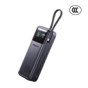 Pisen Bolt CCC- Certified 20k mAh 130W Laptop Power Bank - Grey