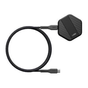 UAG Wireless Charging Pad with Stand - Black/Carbon Fiber(9B4410114042)