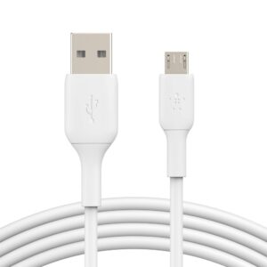 Belkin BoostCharge USB-A to Micro-USB Cable (1M) - White (CAB005bt1MWH)