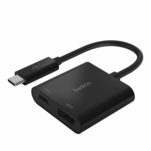 Belkin USB-C to HDMI + Charge Adapter - Black (AVC002btBK)