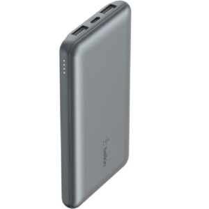 LS Belkin BoostCharge 10k mAh Power Bank (Triple-Port)+USB-C to USB-A Cable -Spa