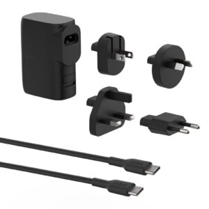 Belkin BoostCharge Hybrid 25W Wall Charger + Power Bank 5k (20W)+Tavel Adapter K