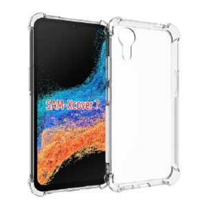 USP Samsung Galaxy Xcover7 (6.6') Jelly Case Clear - Shockproof