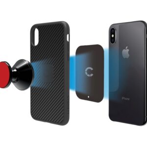 Cygnett MagMount Plus Car Dash and Windscreen Phone Magnetic Mount - Black(CY237