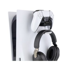 Cygnett Charge & Play PS5 Dual Sense Charging Dock + Headset Hook - (CY4452CYPSC