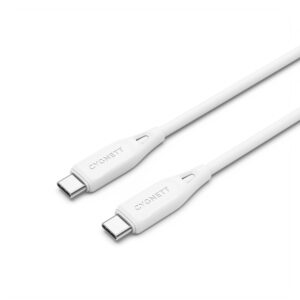 Cygnett Essentials USB-C to USB-C (2.0) Cable (2M) - White (CY4694PCTYC)
