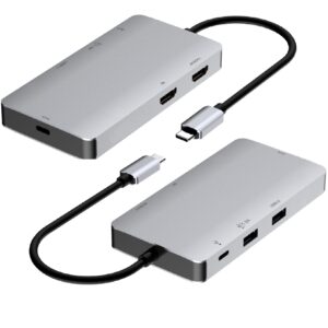 Cygnett Unite 6-in-1 USB-C Hub Adapter (CY5147HUB61)2xUSB-A 3.0 1xUSB-C 3.0 1 US