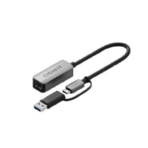 Cygnett Unite USC-C to 2.5Gbps Ethernet Adapter-White(CY5410CYHUB)