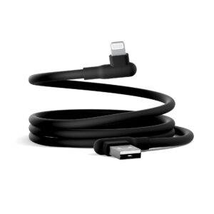 Cygnett DriveSync Right Angled Silicone Lightning to USB-A Cable (0.7M) - (CY566