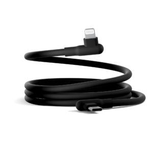 Cygnett DriveSync Right Angled Silicone Lightning to USB-C Cable (0.7M) - (CY566
