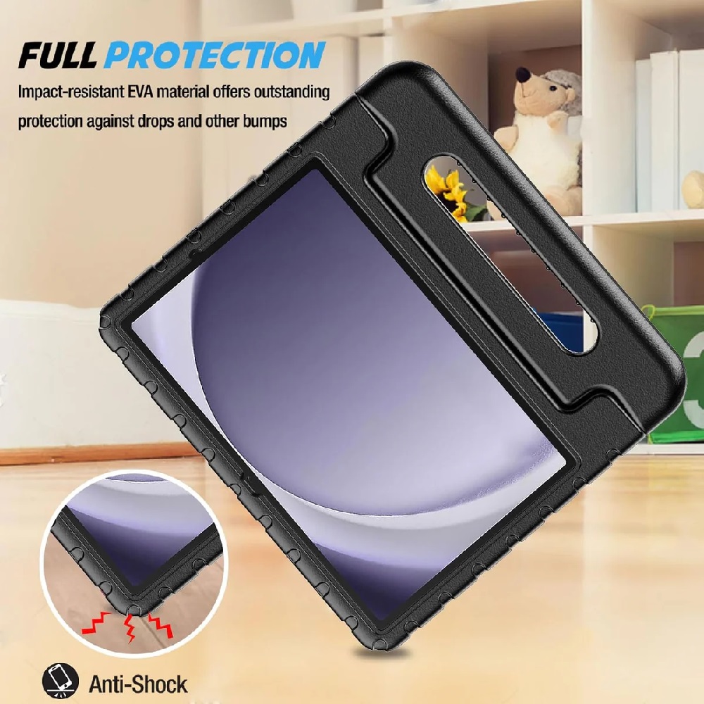 USP Samsung Galaxy Tab A9+ (11') Kid Friendly Case Black - Shockproof