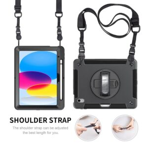 USP Shoulder Strap Rugged Case Black - Device-Fit