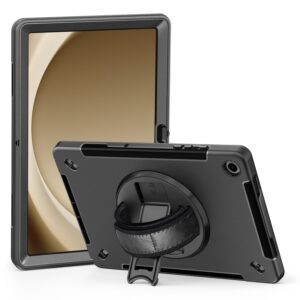 USP Samsung Galaxy Tab A9+ (11') Case Black - Built-in-Kickstand