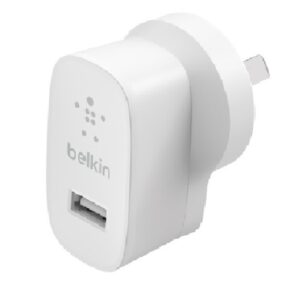 Belkin BoostCharge 12W USB-A Wall Charger - White (WCA002auWH)
