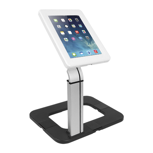 Brateck Anti-theft Countertop Tablet Kiosk Stand with Aluminum Base Fit Screen S