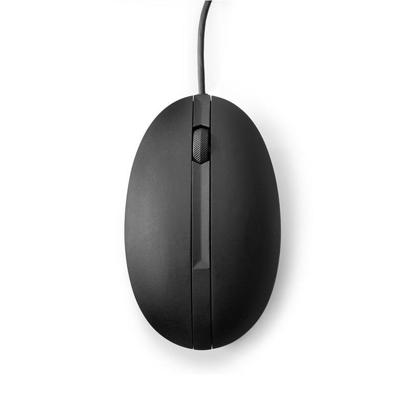 HP Wired Desktop 320M Mouse 1200dpi 3 Botton Wired USB-A Connector Optical Red S