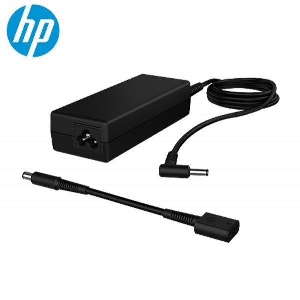 HP 90W Smart AC Adapter Wired 4.5-7.4mm DC Power Jack Connectors right-angled (9