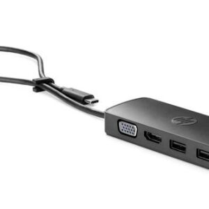 HP Travel USB-C Hub G2 65W Power Delivery (Alt Mode DP) HDMI VGA 2xUSB-A 1xUSB-C