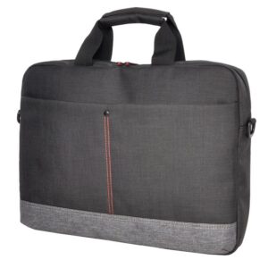 Oxhorn Laptop Bag Carry Case Nylon Fabric Top Load Zip Closure Padded Compartmen