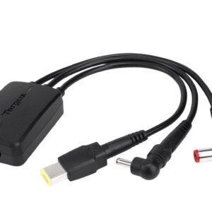 Targus 3-Way Active DC Charging Cable 3 Pin - Accommodates up to 3 different Pow