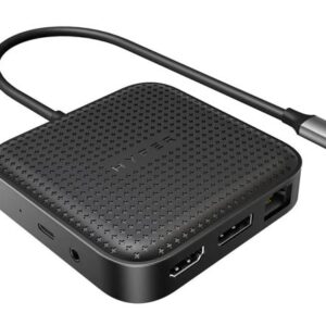 Targus HyperDrive USB4 Mobile Dock USB-C 100W PD Passthrough 8K@30Hz 4K@60Hz 1xD