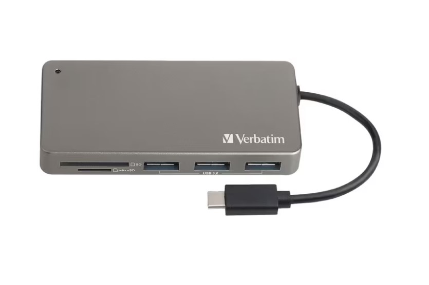 Verbatim USB-C 3.2 Gen 1 Type C Hub / SD