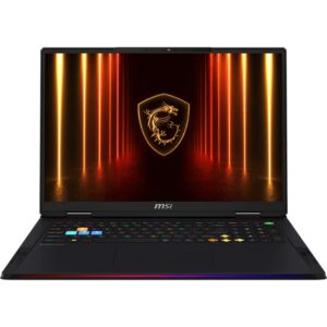 MSI Raider Series Gaming Laptop 18' UHD Intel® Core Ultra 9 285HX DDR5 32GB*2 2