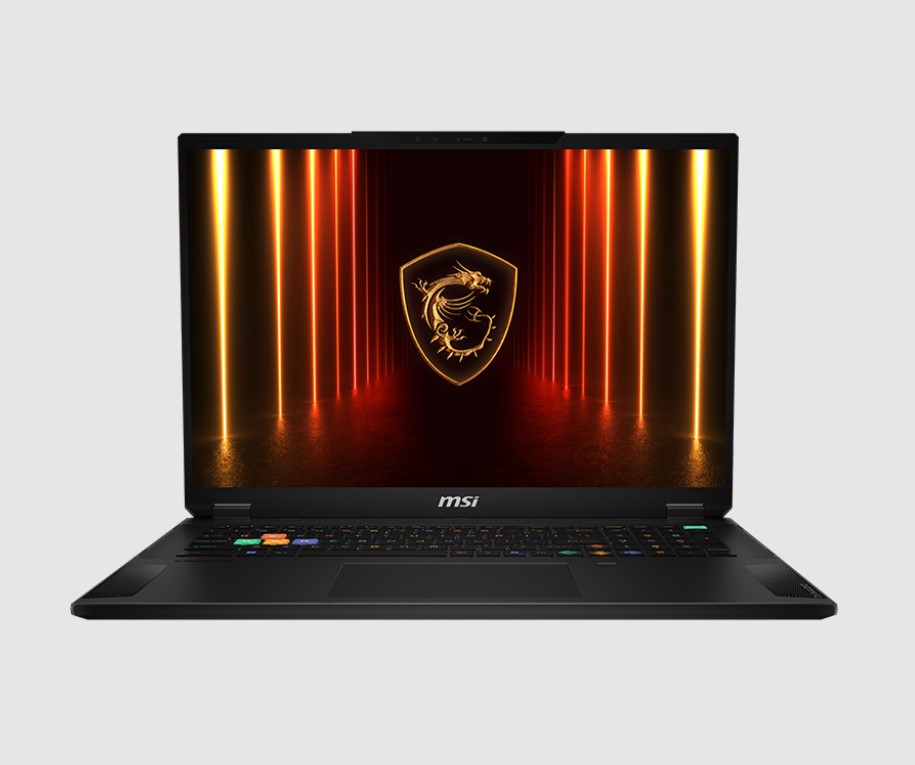 MSI Stealth Series Gaming Laptop 18' UHD AMD Ryzen™ AI 9 HX 370 Processor DDR5