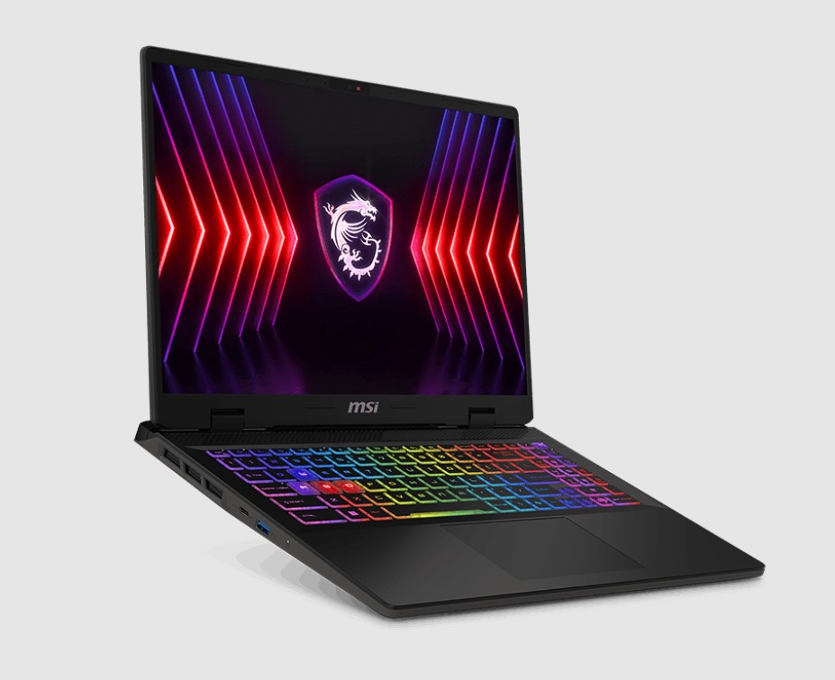MSI Sword Series Gaming Laptop 16' FHD Intel Core i7-14650HX DDR5 8GB*2 1TB SSD